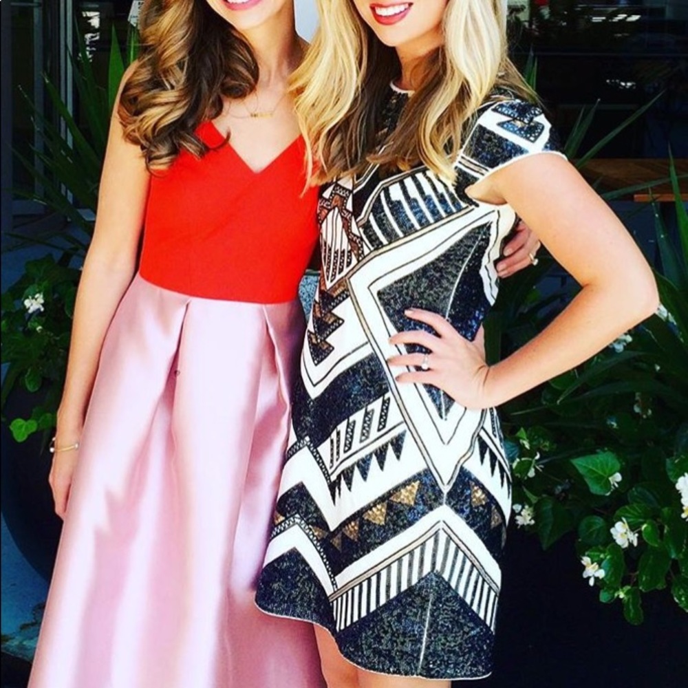 Sequin mini dress - express